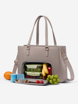 Leather Laptop Lunch Bag 15.6" 17.3"