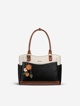 Leather Vintage Tote Bag 15.6" 17.3"