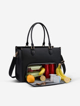Lunch Compartment Laptop Tote Bag 15.6" 17.3"