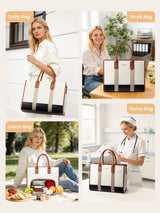 Lunch Compartment Tote Bag 15.6" 17.3"