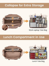 Lunch Tote Bag 15.6" 17.3"