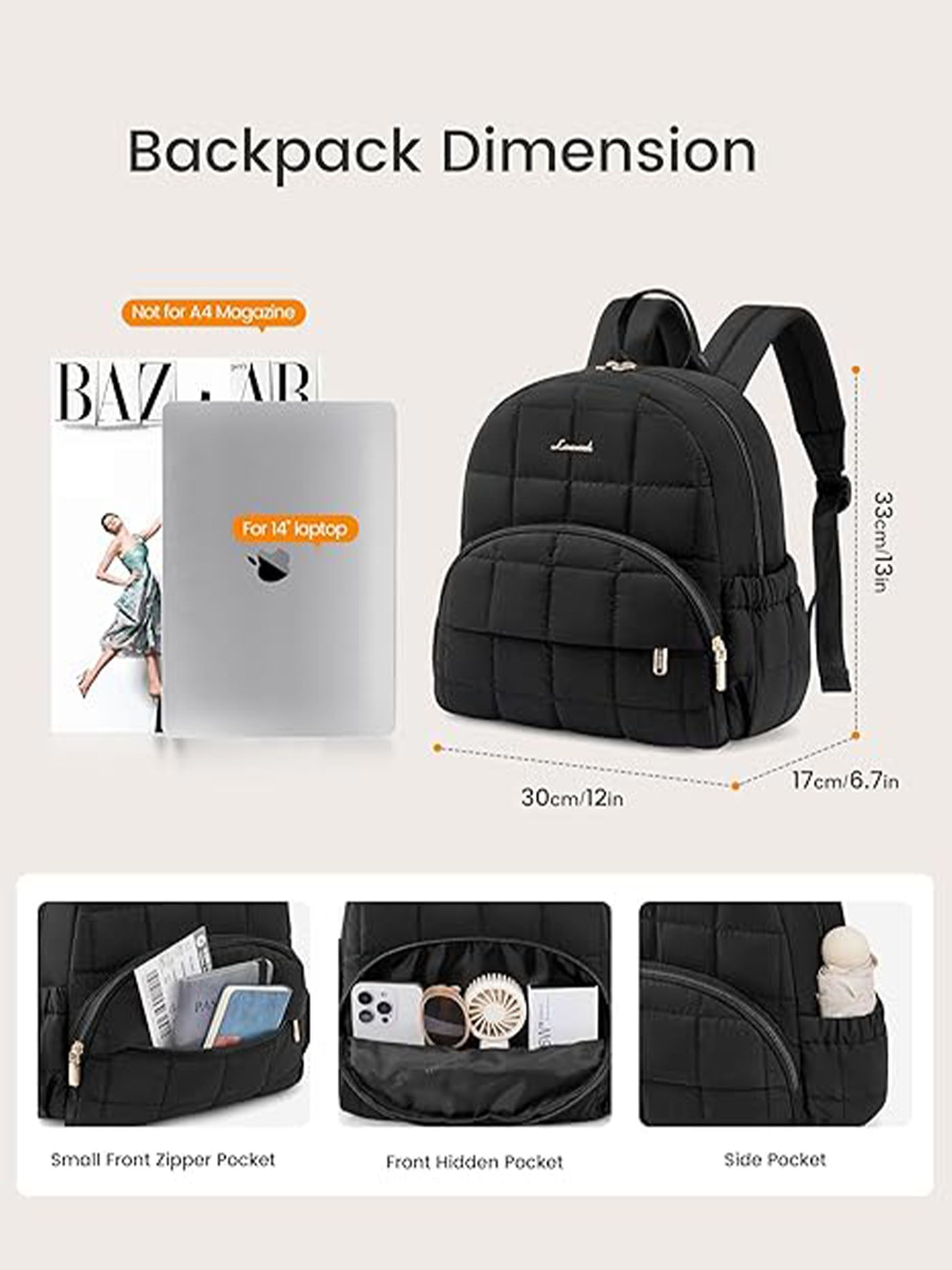 Mini Puffer Backpack