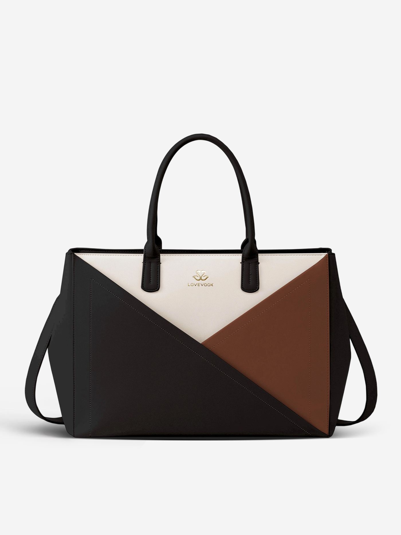 PU Leather Work Bag, 15.6" 17.3"