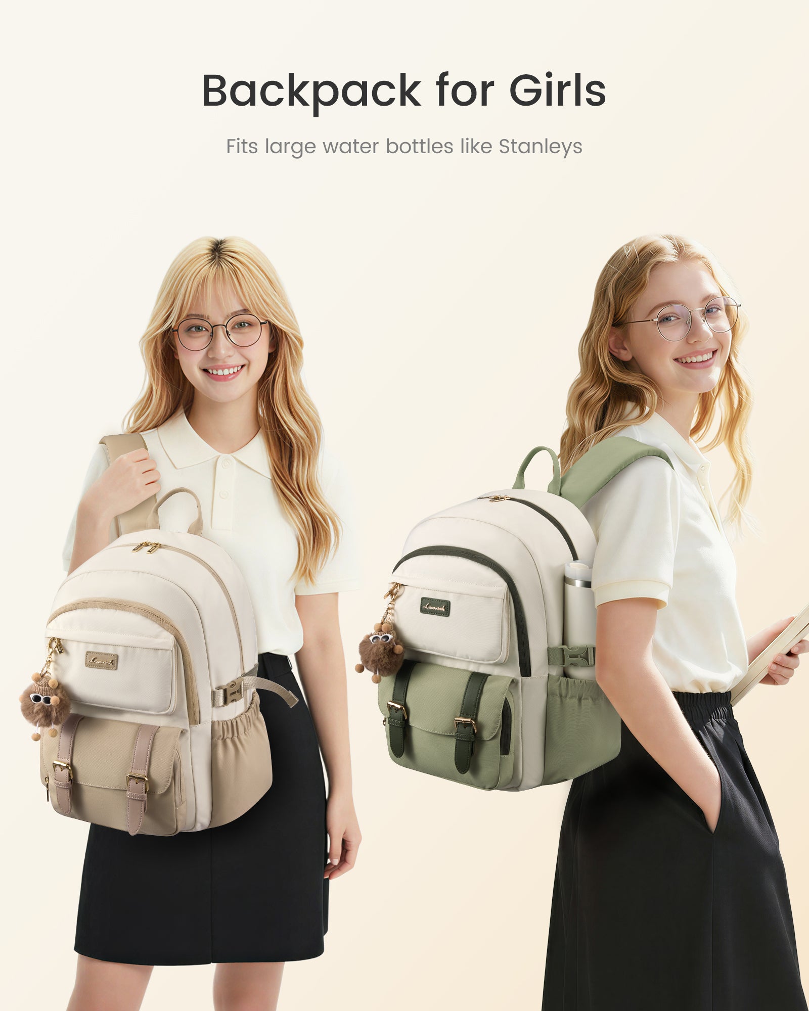 School Backpack 15.6" 17.3"，5575