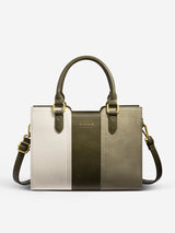 Vintage Leather Shoulder Handbag 11" 12.6"