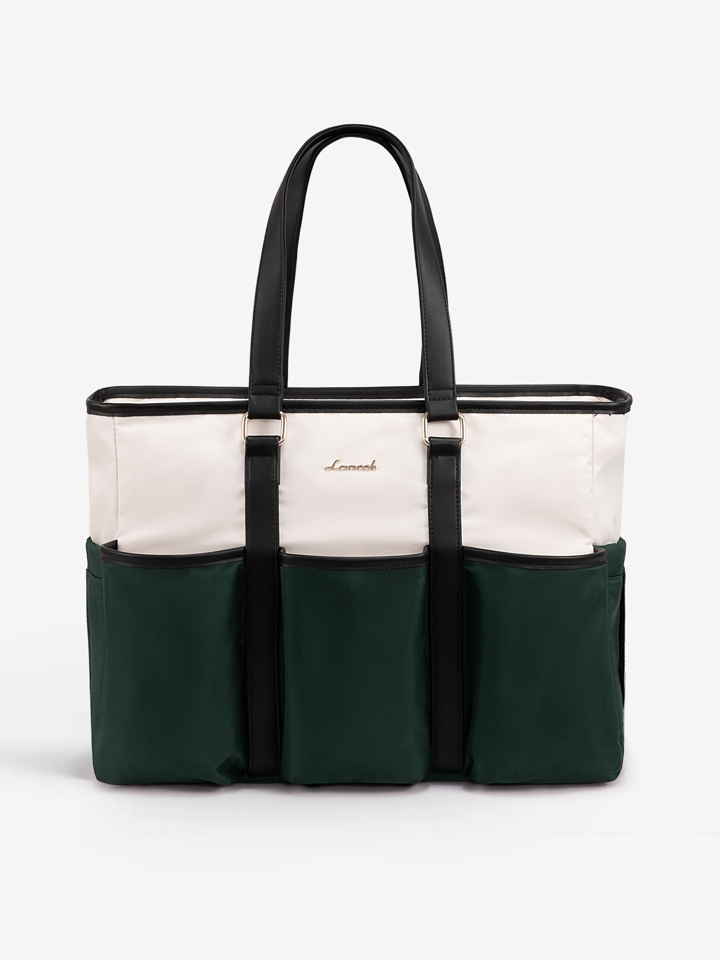 LOVEVOOK Multi-Pocket Laptop Tote & Shoulder Bag 15.6