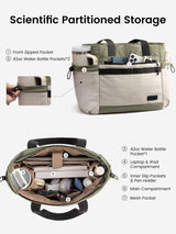 Puffer Tote Bag 15.6" 17.3"