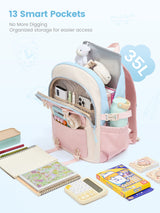 School Backpack 15.6" 17.3"，5667