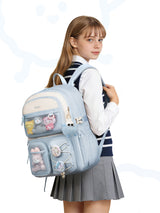 School Backpack 15.6" 17.3"，5457