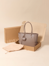 The Anchor Collection Tote Bag, C0003, Cognac