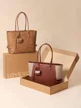 The Anchor Collection Tote Bag, C0003, Cognac