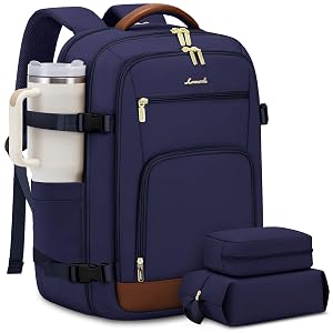 3Pcs/4Pcs Travel Backpack, 40L/50L