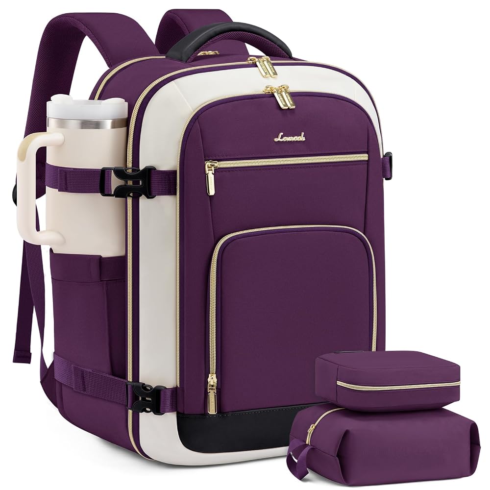 3Pcs/4Pcs Travel Backpack, 40L/50L