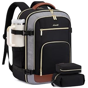 3Pcs/4Pcs Travel Backpack, 40L/50L