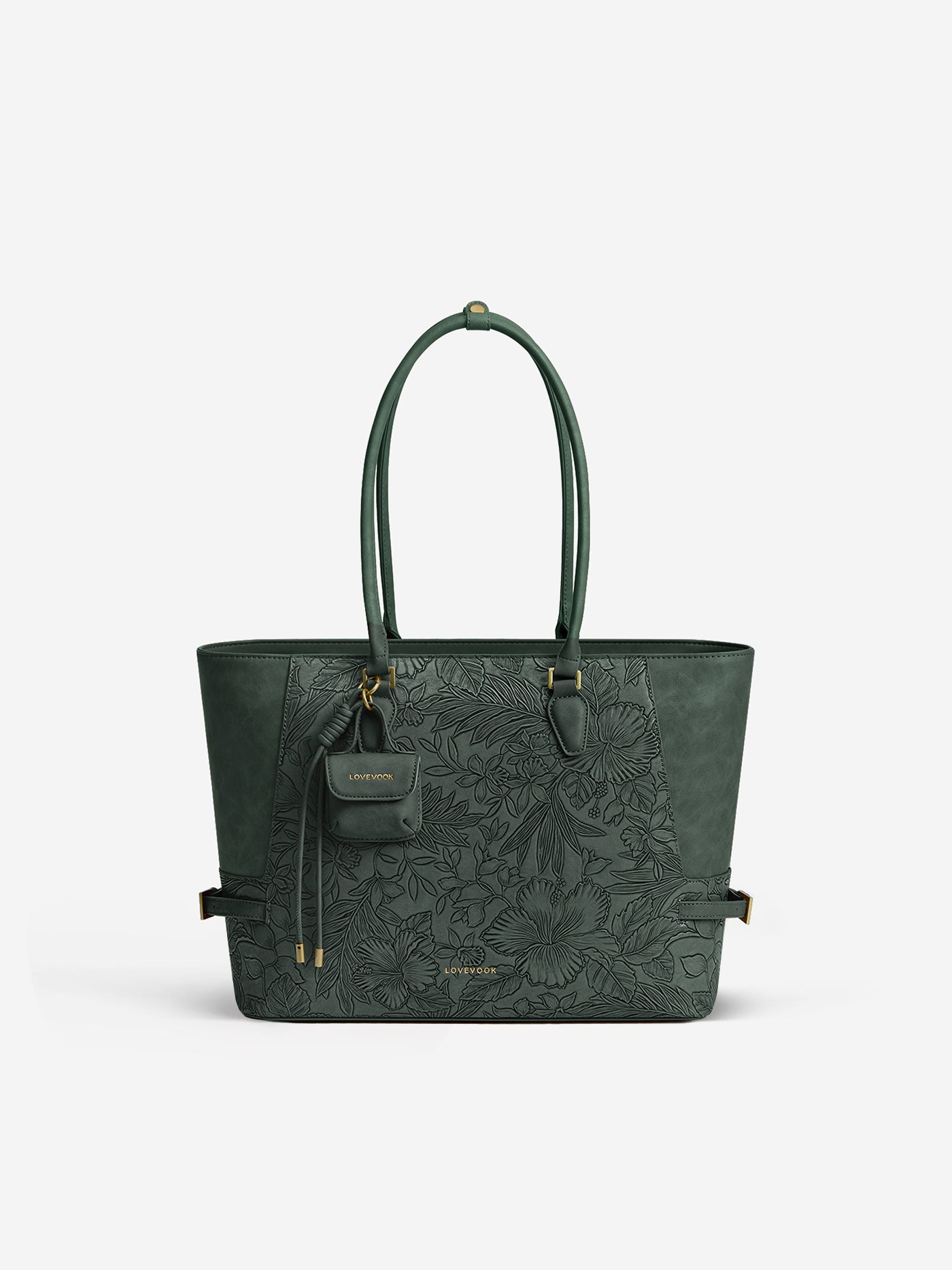 The Anchor Collection Tote Bag, C0003, Brown Embossed