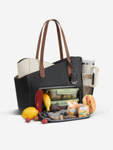 Lunch Tote Bag with Lunch Compartment 15.6" 17.3"