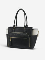Vintage Leather Laptop Tote Bag 15.6" 17.3"