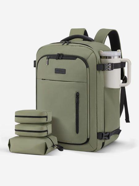 LOVEVOOK Travel Backpack 40L-50L, Fits 17.3 Inch Laptops, 2-in-1 Garment Bag
