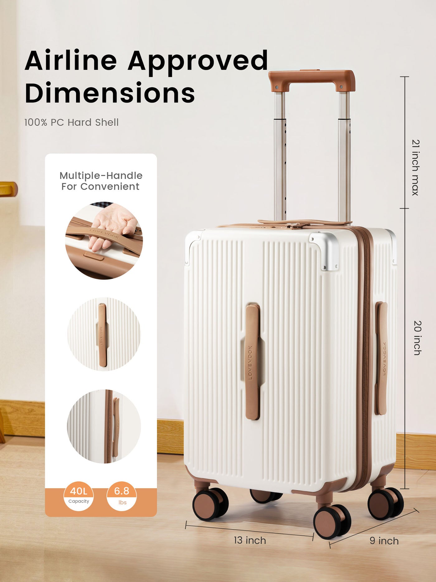 Carry On Luggage 20"(ONLY US )