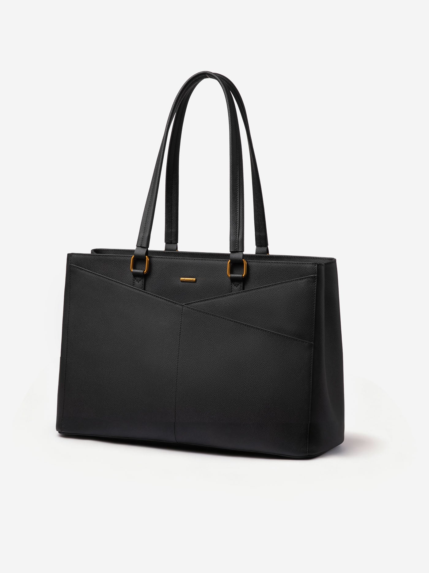 Elevate Top-Grain Leather Tote--100% Cowhide