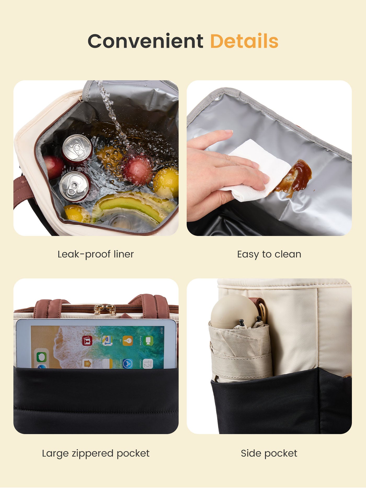 Insulated Lunch Bag 16L/23L