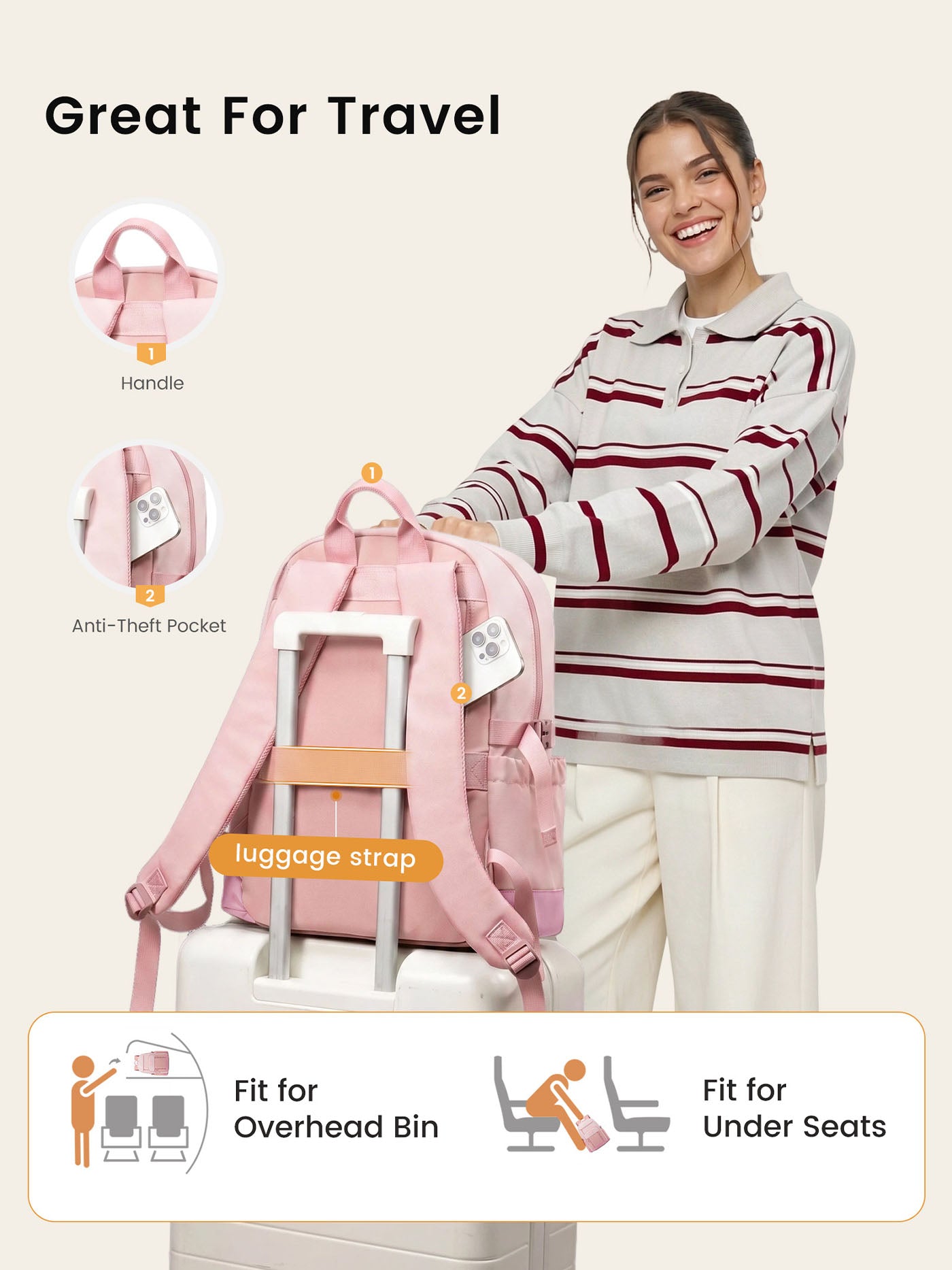 Laptop Backpack 15.6" 17" 18"