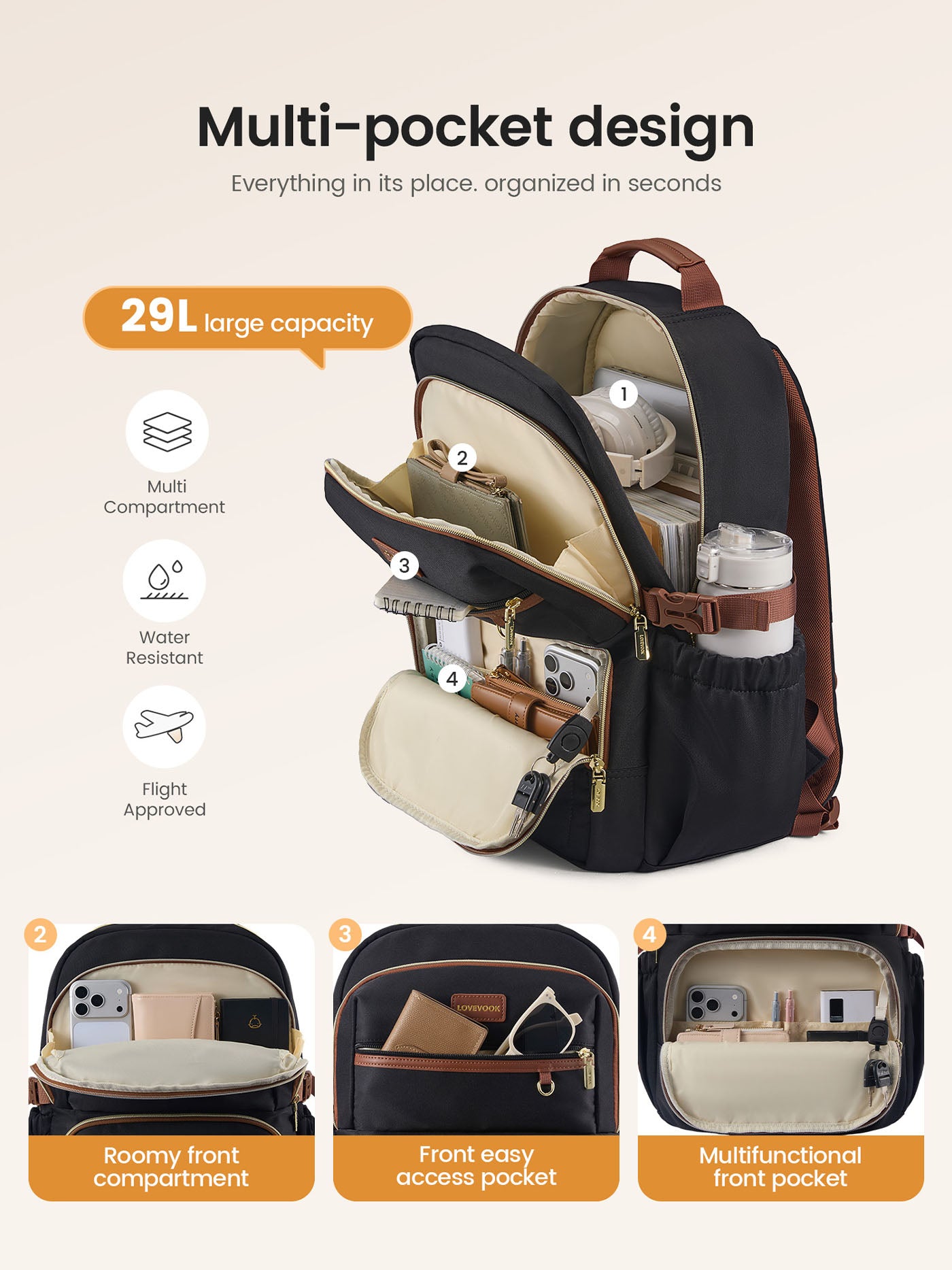 Laptop Backpack 15.6" 17.3"