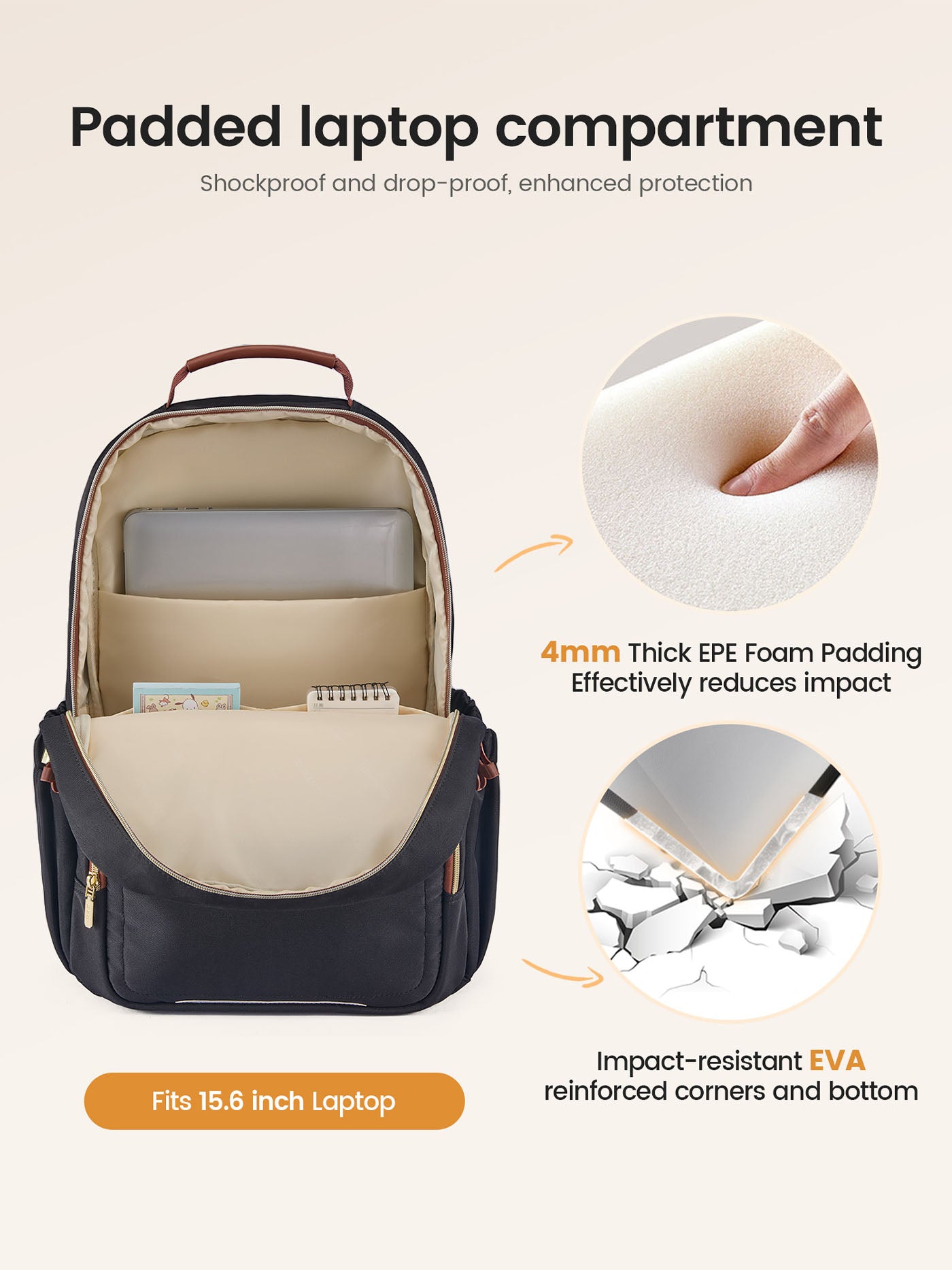Laptop Backpack 15.6" 17.3"