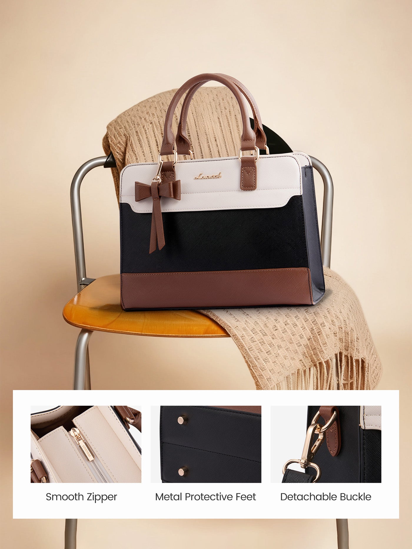 Leather Tote Bag 11.5" 13.5"