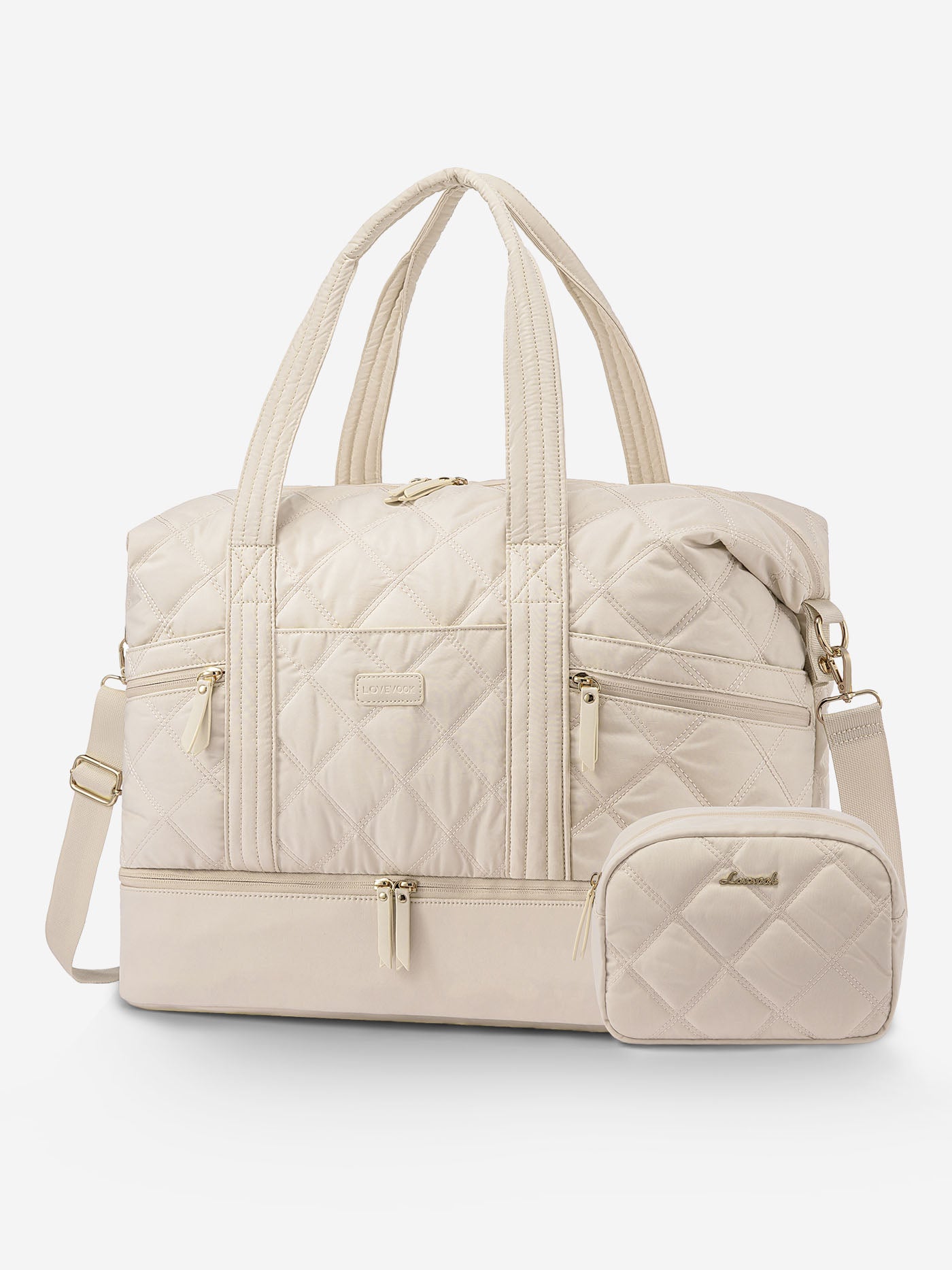 LOVEVOOK Lightweight Weekender Bag, 40L 56L 4277