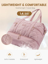 LOVEVOOK Lightweight Weekender Bag, 40L 56L 4277