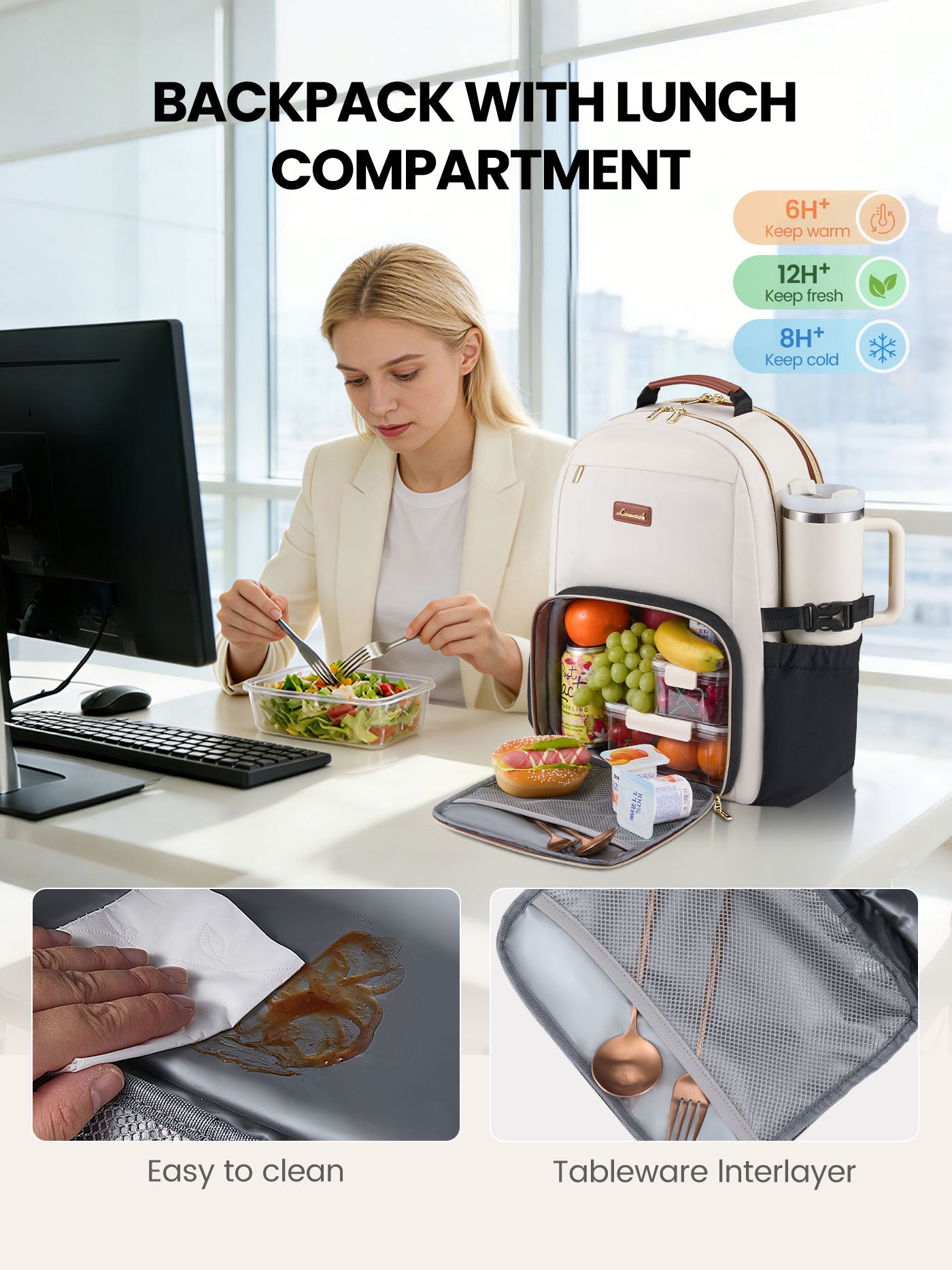 Laptop Backpack, 15.6" -18"