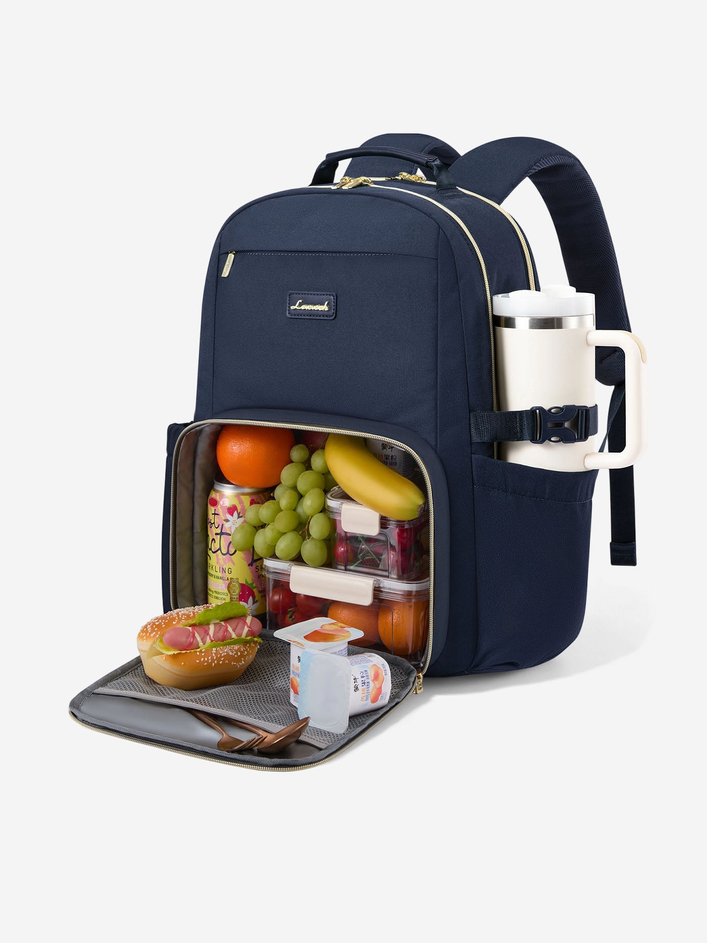backpack food storage laptop LOVEVOOK Lunch Backpack, Fits 15.6-17.3 Inch, with Insulated Lunch Compartment & Large Cup Pocket, 15.6 Inch / Blue fishing lure mold For a deeper clean HERCULES Super Tough Braided Color:rattlesnake
