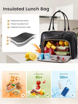 Lunch Bag With Separate Laptop Compartment
