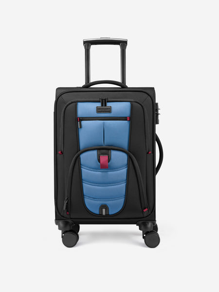 22 inch travel backpack LOVEVOOK Carry-On Luggage with TSA Lock and Laptop Compartment, Blue / 22 Inch Lululemon City Adventurer Backpack Experience effortless travel with CUBES/TOTES Color:TB Custom Black/Flame