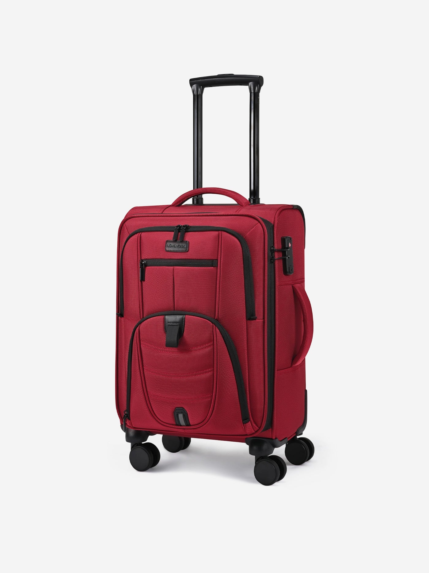 LOVEVOOK Carry-On Luggage 22 Inch with TSA Lock and Laptop Compartment