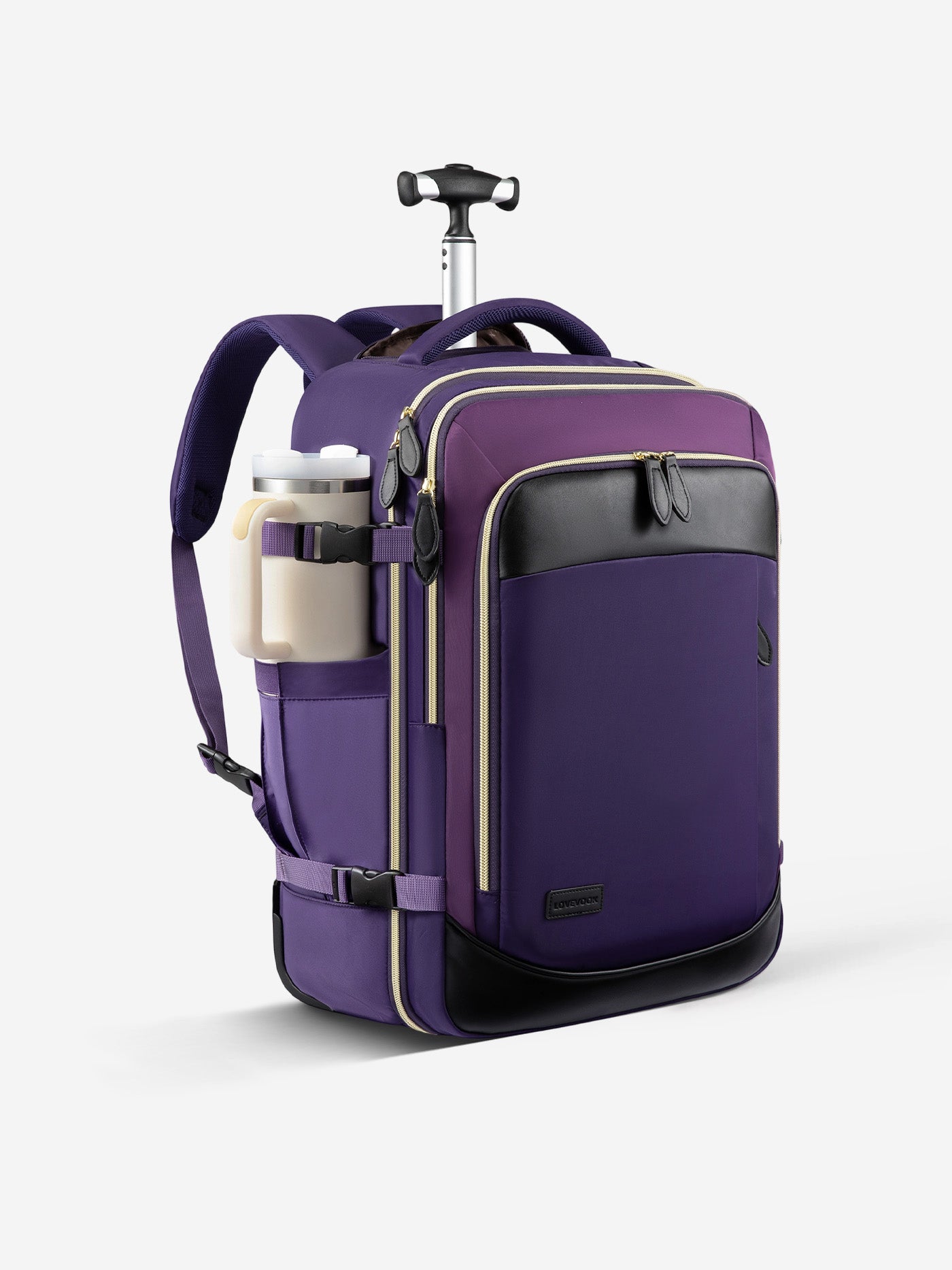 backpack for laptops with wheels LOVEVOOK Rolling Bag 50L