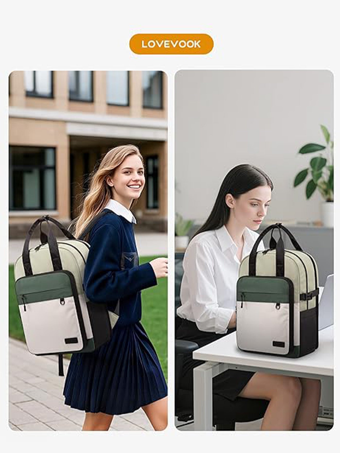 School Backpack Bag 15.6" 17.3"