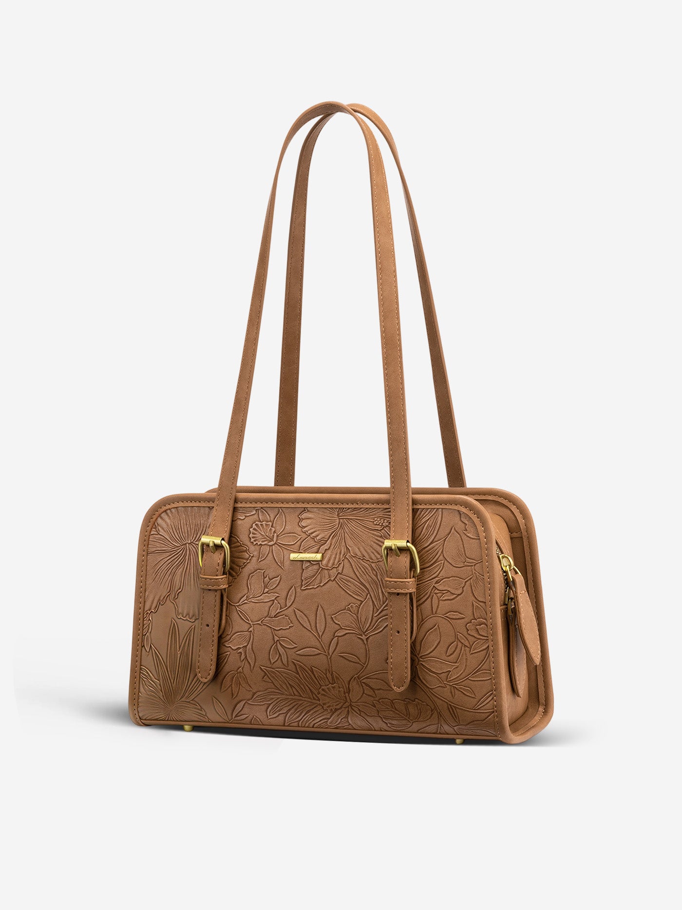 LOVEVOOK Swing Zip Shoulder Bag 11 Inch Waterproof PU Leather