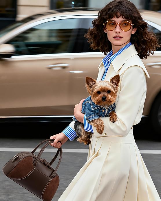 Vintage Shoulder Bag 10" 12"