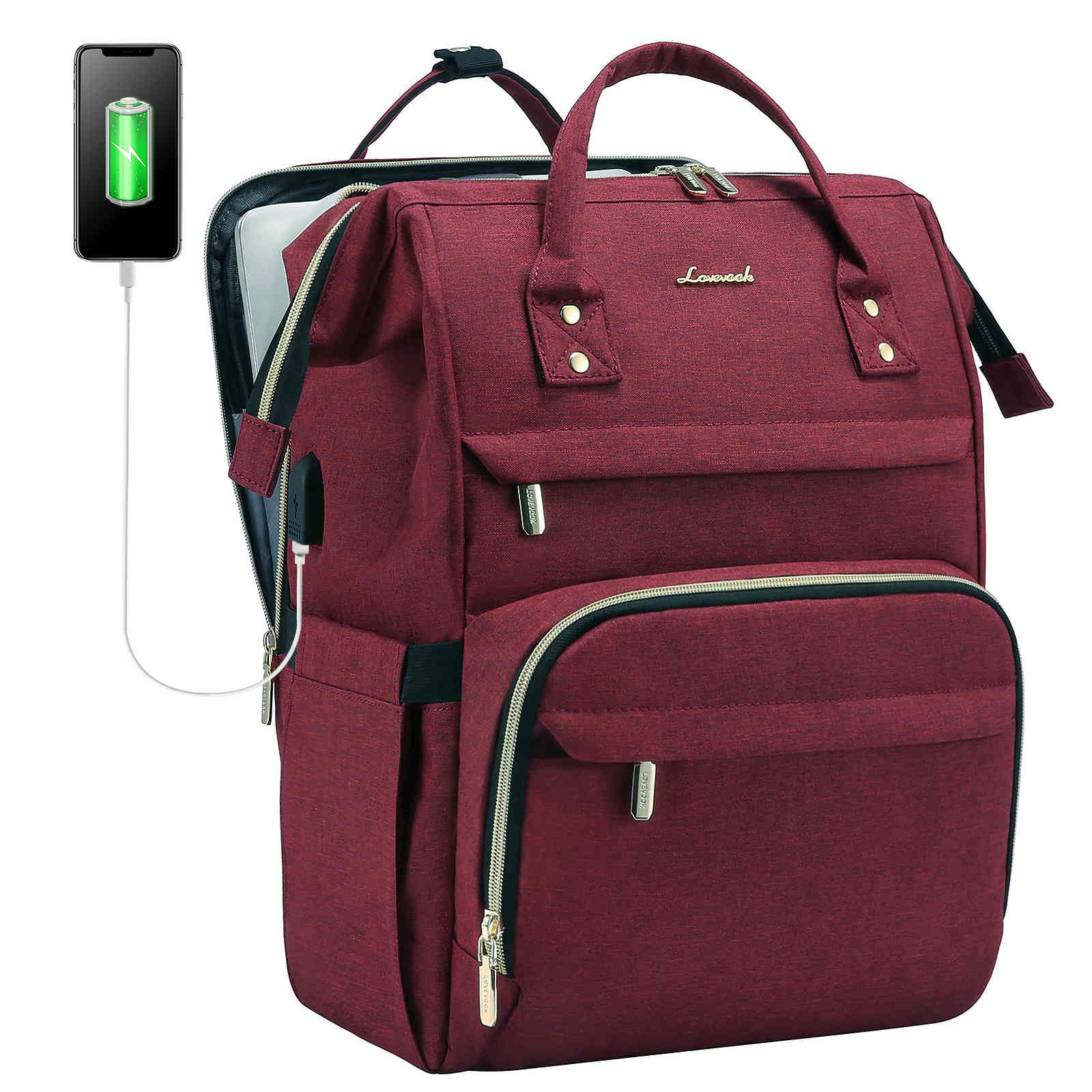 LOVEVOOK Viola II Laptop Backpack 15.6
