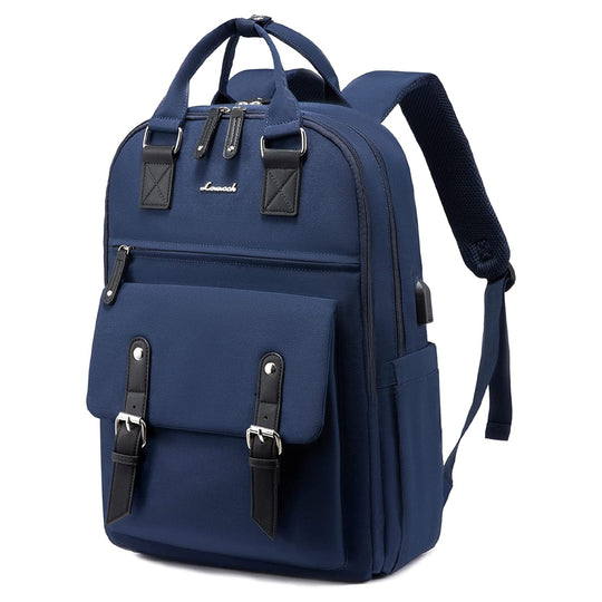 LOVEVOOK Laptop Backpack, with USB Charging Port, Fit 15.6/17 inch - Lovevook