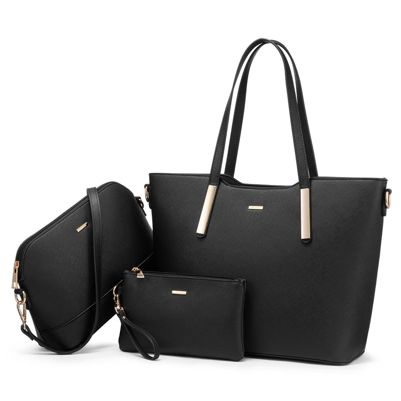 LOVEVOOK 3-Piece Large Shoulder Bags Set for Women - Lovevook