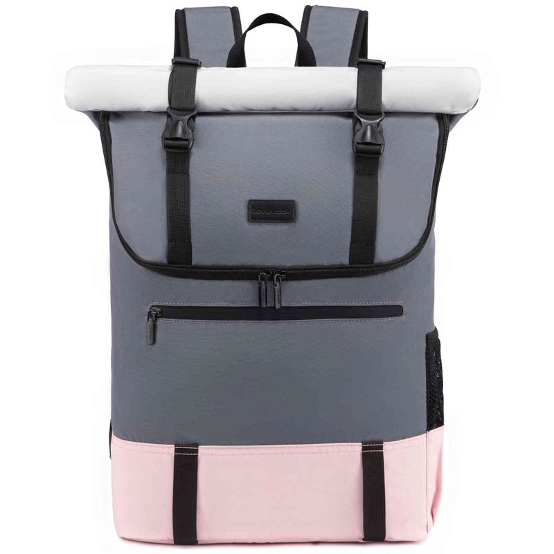 LOVEVOOK waterproof Roll Top Backpack, Fits 17 inch - Lovevook