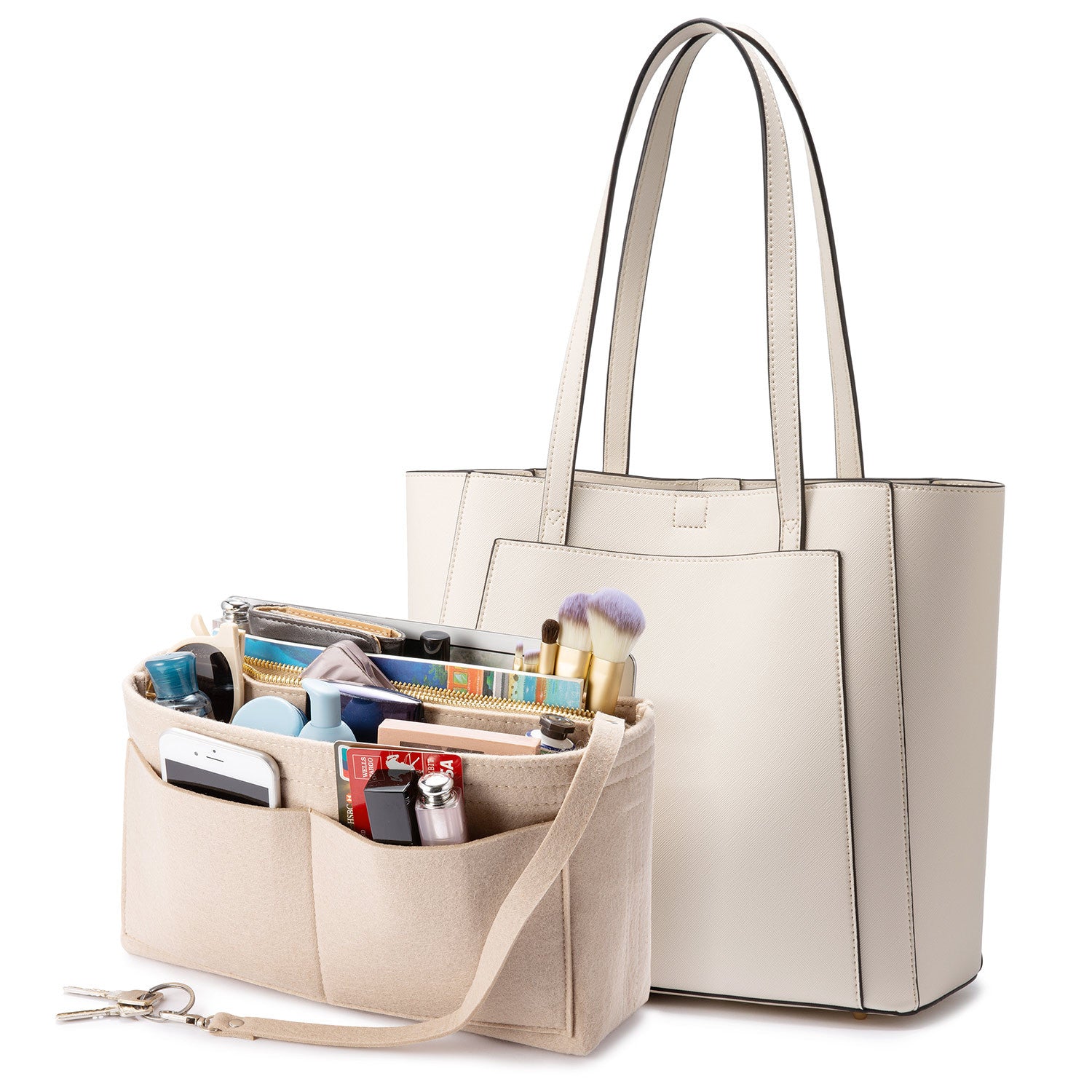 IVK Luxury Women's Brand Handheld Tote Bags Hot Selling Temperament Versatile Middle Aged Mom Bag