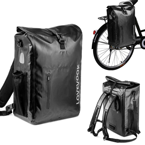 LOVEVOOK waterproof 3-in-1 Multifunction bike bag, 20/26L - Lovevook