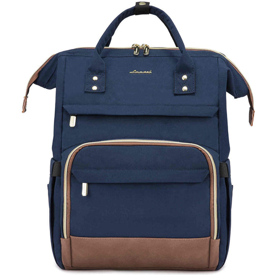 LOVEVOOK Laptop Backpack Women, School Bag, Contrasting Colors Design, Fit 15.6/17 Inch - Lovevook