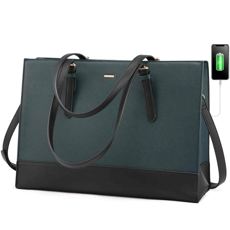 LOVEVOOK Shoulder Bag for women, Contrasting Colors Design, Fit 15.6 inch - Lovevook