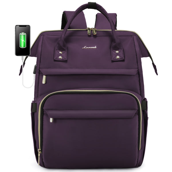 LOVEVOOK Laptop Backpack for Women, Innovation Colors, Fit 15.6 Inch