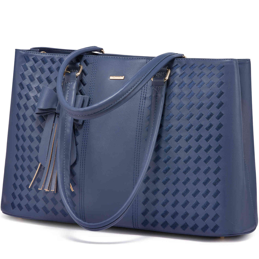 LOVEVOOK Laptop Tote Bag Work Bag for Women, Waterproof Fit 15.6 Inch - Lovevook